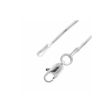 Snake Rhodium Chain